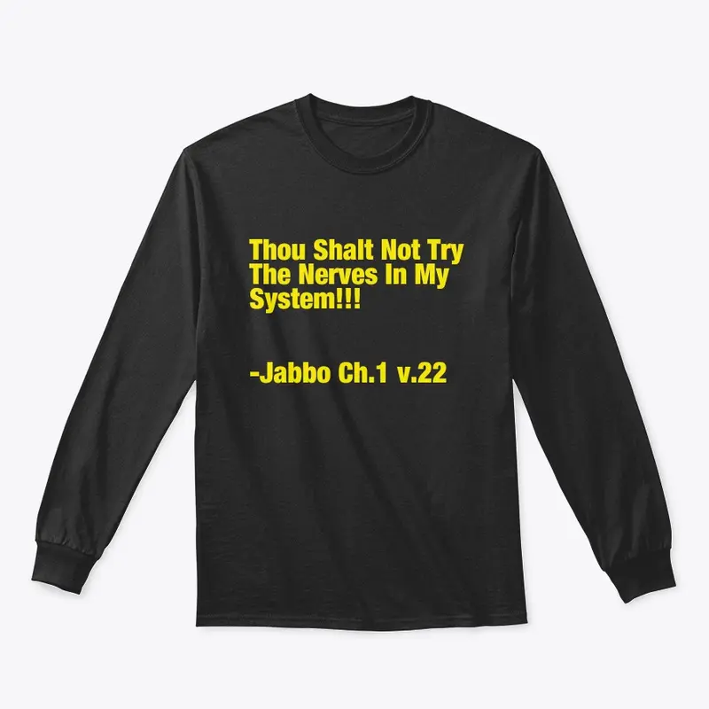 JabboWear 'Jabbibiblical' FunnyTeez' SS 